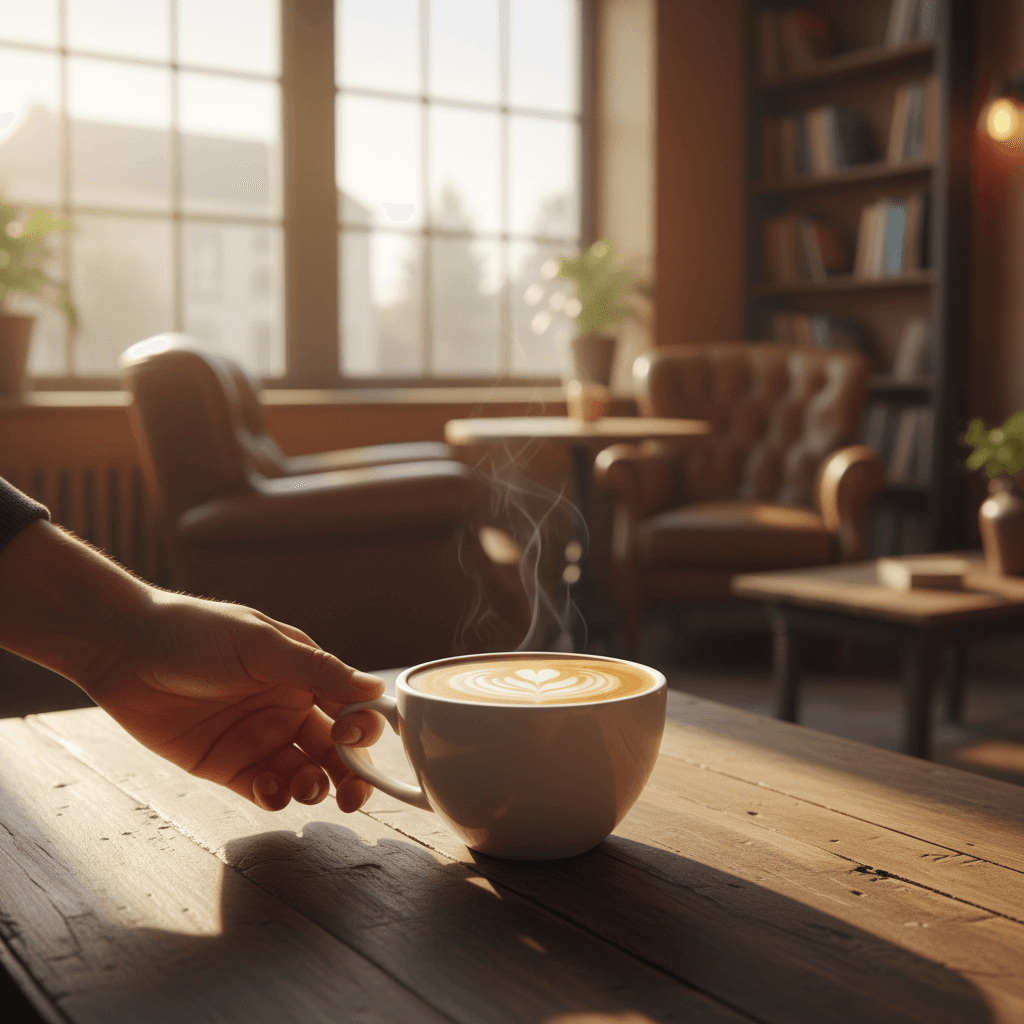 Caffeine by WorkIn barista team preparing specialty coffee in a calm, work-friendly atmosphere